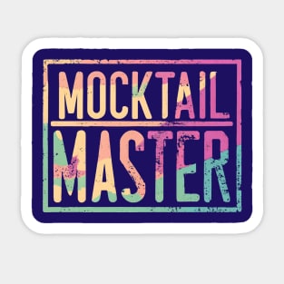 Mocktail Bar Bartender Recipes Mocktail Master Sticker